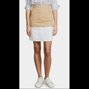 New! STYLEKEEPERS Social October Skirt Tan White